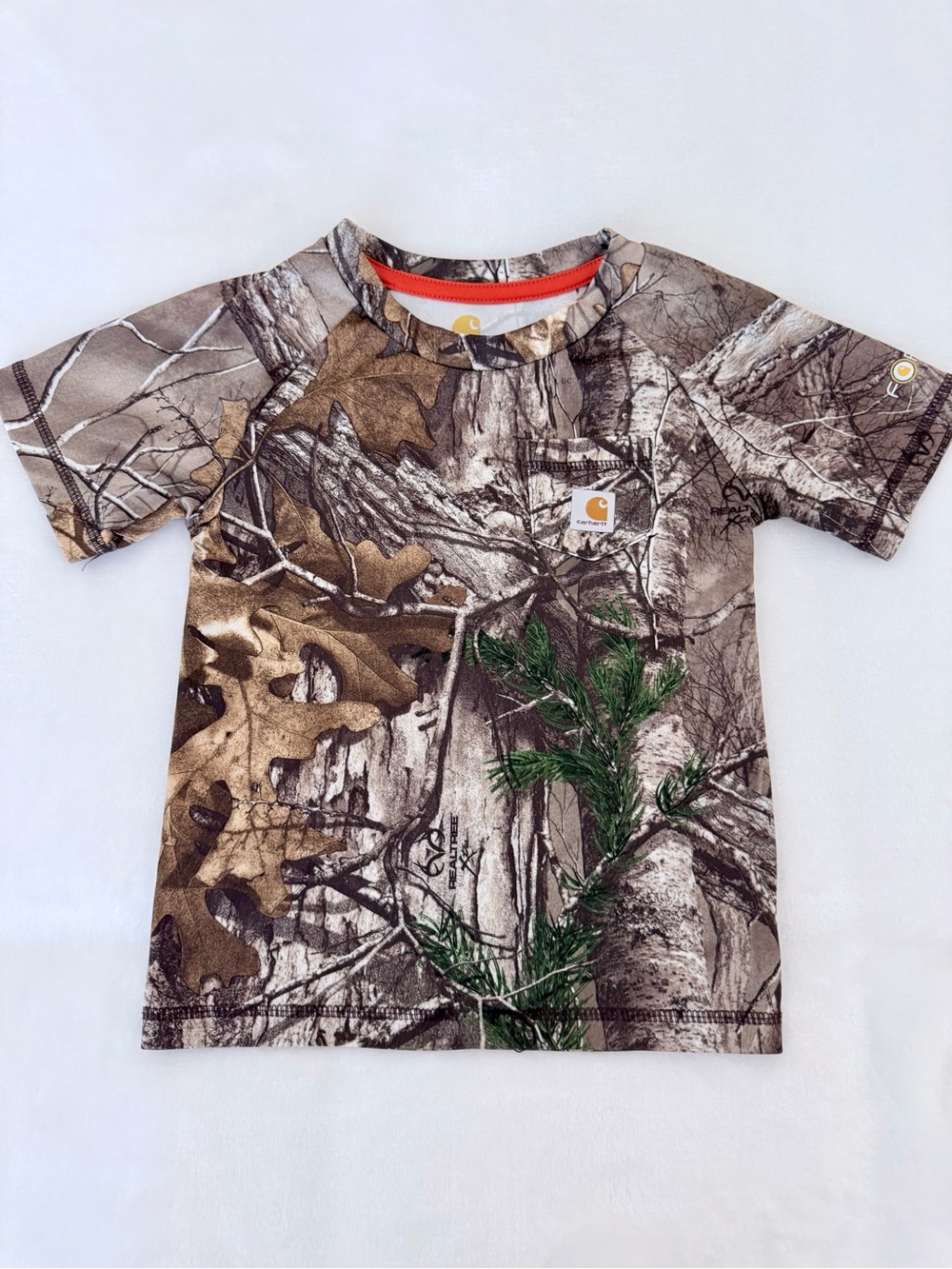 Carhartt Toddler Boys' Camo Short Sleeve Tee (size 3T)